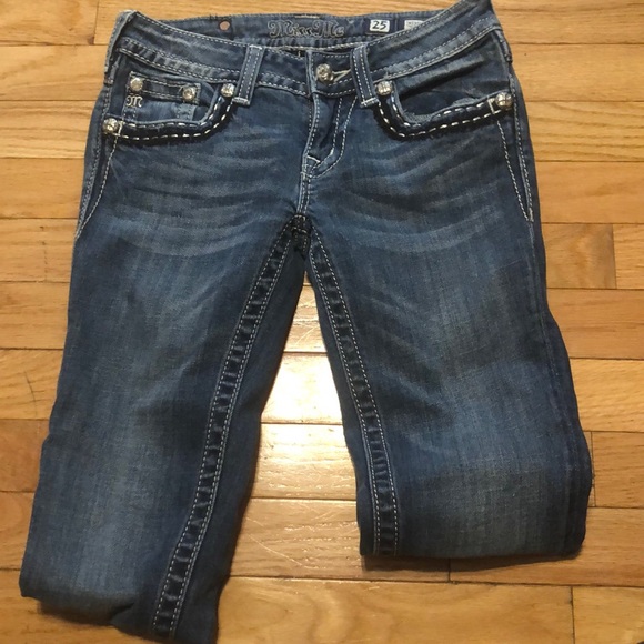 Miss Me zebra jewel skinny jeans - Picture 3 of 3